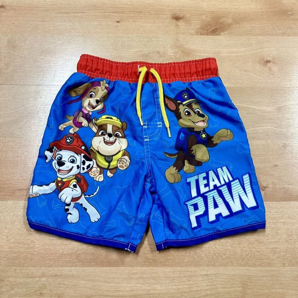 Nickelodeon Paw Patrol Swim Trunks Size 3T
